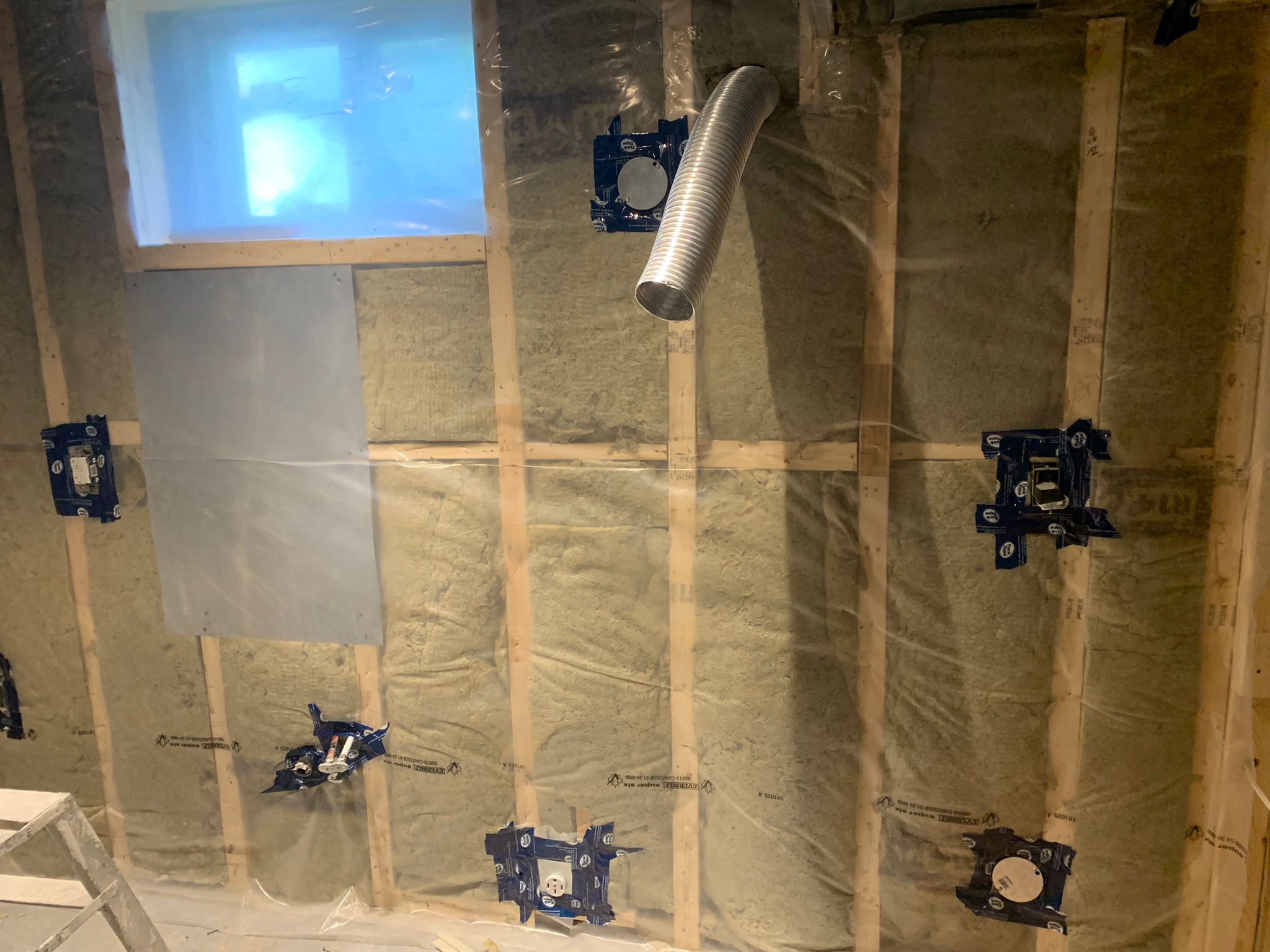 Basement batt insulation and framing Toronto